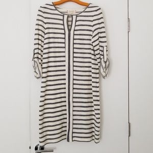 Max Studio  Striped Weekend Dress